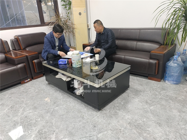 客戶對我公司全自動稻殼成人抖音91视频的實地考察和產品評價