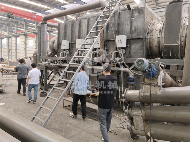 越南客戶深入考察我廠咖啡渣成人抖音91视频技術