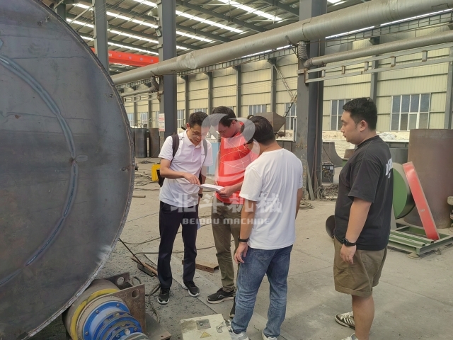 非洲客戶到訪鞏義成人抖音视频機械考察新型成人抖音91视频